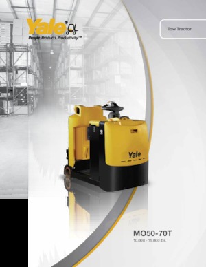 Tractoare automatizate Yale MO50T