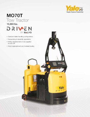 Tractoare automatizate Yale MO70T
