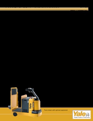 Tractoare automatizate Yale MTR007-F