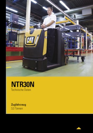 Tractoare automatizate Caterpillar NTR30N