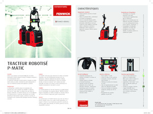 Tractoare automatizate Linde P-MATIC