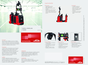 Tractoare automatizate Linde P-MATIC