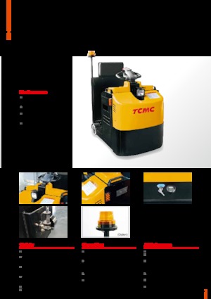 Tractoare automatizate TCM TRT45T-ES