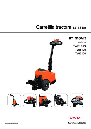 Tractoare automatizate BT Movit TWE 100