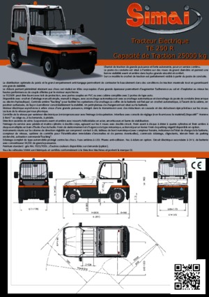 Tractoare automatizate Simai TE 250 R