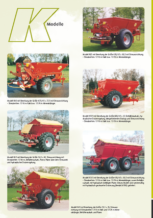 Distribuitoare de îngrășăminte Bredal K 105 LB