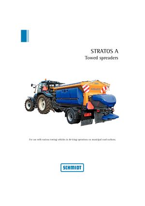 Dispozitive tractate de îngrășăminte Schmidt Stratos A 08