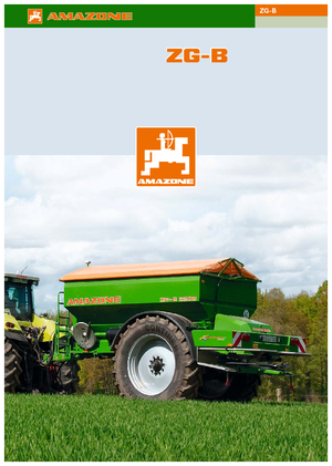 Distribuitoare de îngrășăminte Amazone ZG-B 5500 