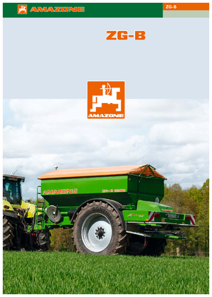 Distribuitoare de îngrășăminte Amazone ZG-B 5500 