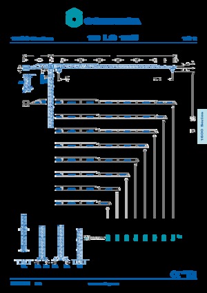 Macalare turn - deplasare cărucior pe braț - rotire în partea superioară Comansa 16LC185