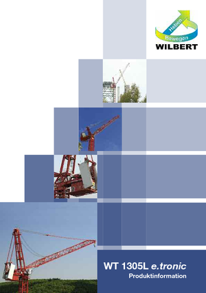 Macarale turn - braț mobil - rotire în partea superioară Wilbert WT 1305 L e.tronic