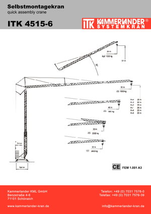 Macalare turn - deplasare cărucior pe braț - rotire în partea inferioară ITK ITK 4515-6
