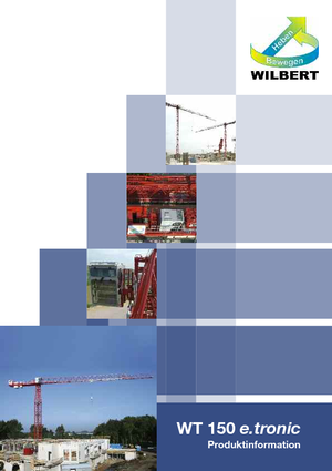 Macalare turn - deplasare cărucior pe braț - rotire în partea superioară Wilbert WT 150 e.tronic