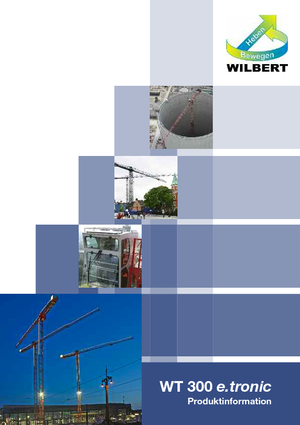 Macalare turn - deplasare cărucior pe braț - rotire în partea superioară Wilbert WT 300 e.tronic