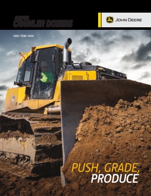 Buldozere pe șenile John Deere Construction 750K