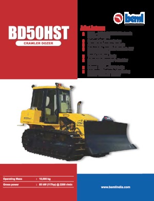 Buldozere pe șenile Beml BD50 HST
