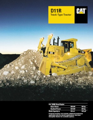 Buldozere pe șenile Caterpillar D 11 R