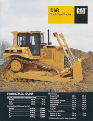 Buldozere pe șenile Caterpillar D 6 R XL SU