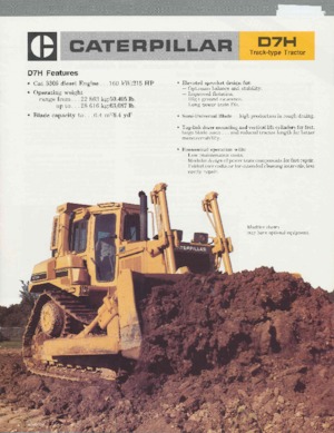 Buldozere pe șenile Caterpillar D 7 H DPS