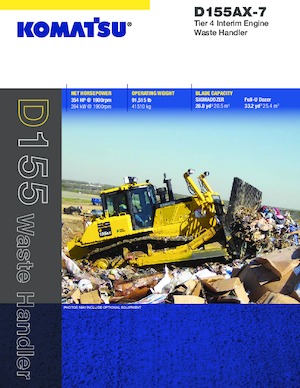 Buldozere pe șenile Komatsu D155AX-7 WH