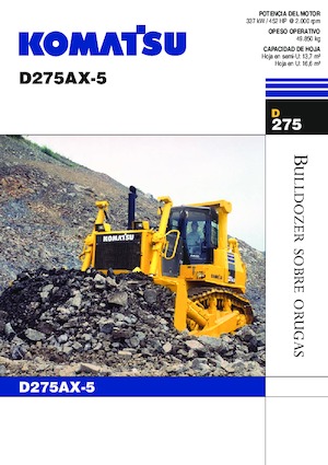 Buldozere pe șenile Komatsu D275AX-5 