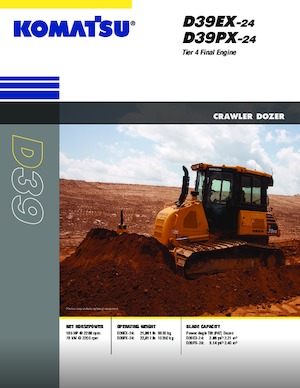 Buldozere pe șenile Komatsu D39EX-24