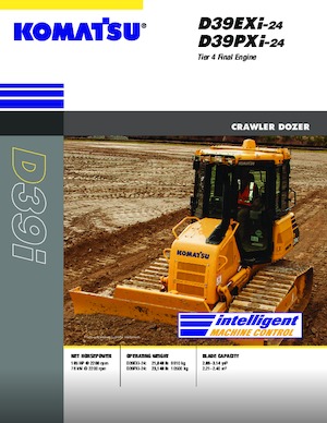 Buldozere pe șenile Komatsu D39PXi-24