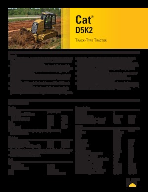 Buldozere pe șenile Caterpillar D5K2 XL