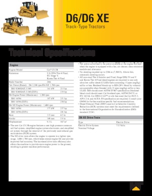 Buldozere pe șenile Caterpillar D6
