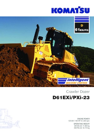 Buldozere pe șenile Komatsu D61EXi-23