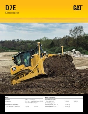Buldozere pe șenile Caterpillar D7E