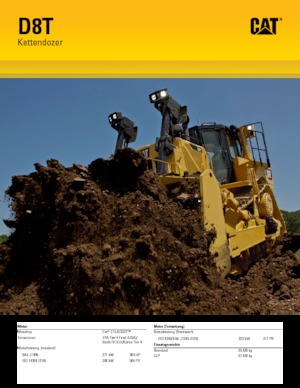 Buldozere pe șenile Caterpillar D8T