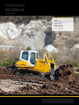 Buldozere pe șenile Liebherr PR 734-4 L