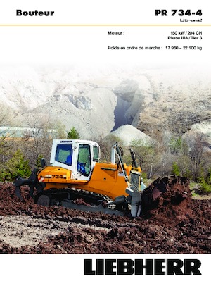 Buldozere pe șenile Liebherr PR 734-4 L