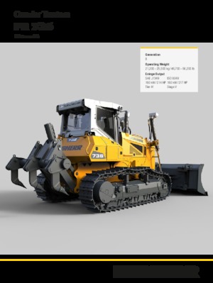 Buldozere pe șenile Liebherr PR 736 L G8.0