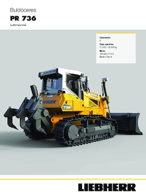 Buldozere pe șenile Liebherr PR 736 L G8.0