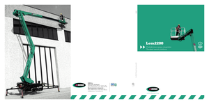 Nacele cu braț articulat pe șenile Kato Imer Lem 2200