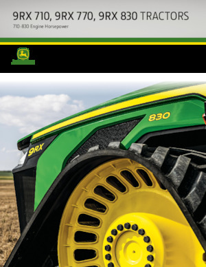 Tractoare pe șenile John Deere 9RX 710 