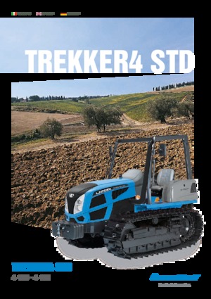 Tractoare pe șenile Landini Trekker 4-115 STD 
