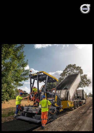 Finisoare de asfalt pe șenile Volvo ABG2820