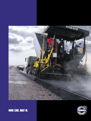 Finisoare de asfalt pe șenile Volvo ABG8820B