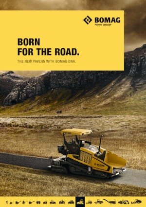 Finisoare de asfalt pe șenile Bomag BF 700 C 2 S 600