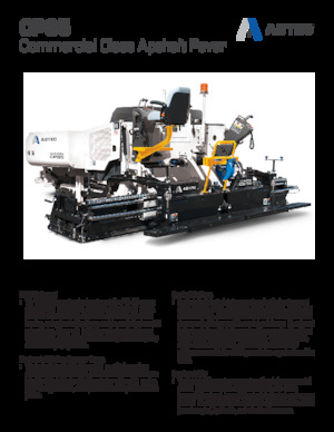 Finisoare de asfalt pe șenile Astec CARLSON CP85