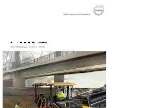 Finisoare de asfalt pe șenile Volvo P4820D ABG 