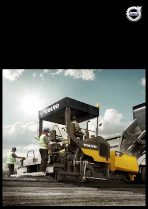 Finisoare de asfalt pe șenile Volvo P5320B ABG 