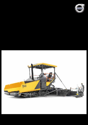 Finisoare de asfalt pe șenile Volvo P6720DL ABG 