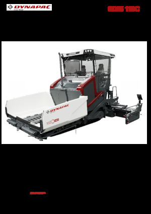 Finisoare de asfalt pe șenile Dynapac SD25 110C