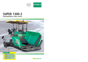 Finisoare de asfalt pe șenile Vögele Super 1300-2
