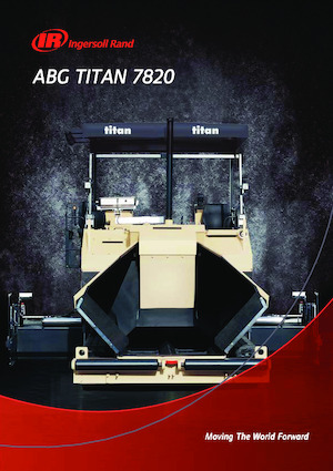 Finisoare de asfalt pe șenile IR-ABG Titan 2820