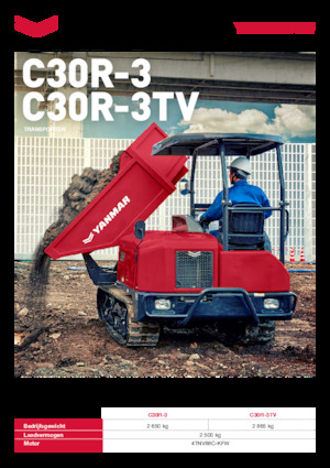 Dumpere pe Şenile Yanmar C30R-3TV 